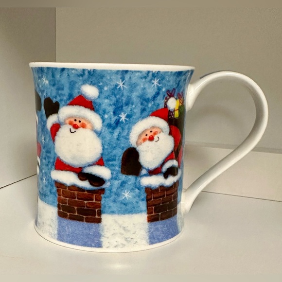 Kate Mawdsley designer coffee mug by Dunoon-Christmas New Year. - Picture 2 of 7